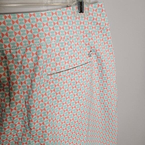 Women’s IZOD Stretch Golf Matching Skort and Shirt Set 6/M Pink Blue White NWOT - Picture 10 of 16